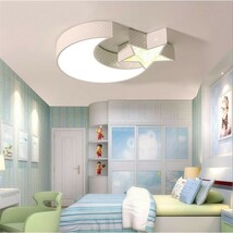 大特価　LEDシーリングライト 照明器具 リビング 寝室 店舗 天井照明 星&月 白色_画像3