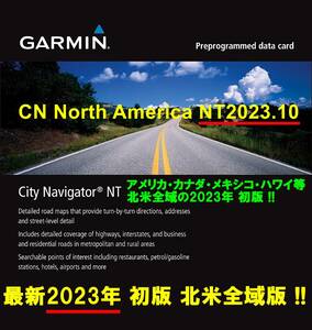 ◆入荷！！超最新 2023年版ガーミン(Garmin)用 北米（アメリカ）全域カバー版地図◆CN North America NT2023.10 All♪3D+速度取締フル版◆