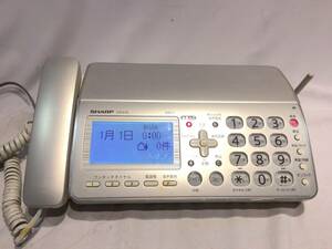 #11059#SHARP digital code facsimile UX-610CL fixation telephone home use telephone consumer electronics FAX