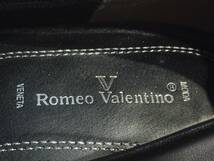 ■11152■未使用■Romeo Valentino ロメオヴァレンチノ 26.0cm 26cm パンプス ブラック 合皮 入学式 入園式 セレモニー 冠婚葬祭 _画像6