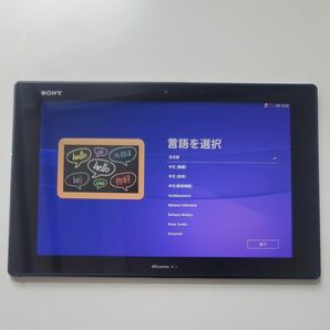 ソニー SONY Xperia Z2 Tablet SO-05F docomo ブラック EC230