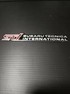 SUBARU スバル STI エンブレム　新品未使用品３