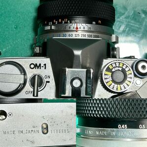 OLYMPUS オリンパス OM-1 フィルム一眼レフ 1.8 50ｍｍ 完全未確認現状シャンクの画像4