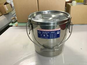 シルバーアロー 汁食缶 27cm sus316 業務用 店舗 密閉 運搬 キッチン用品 中古 