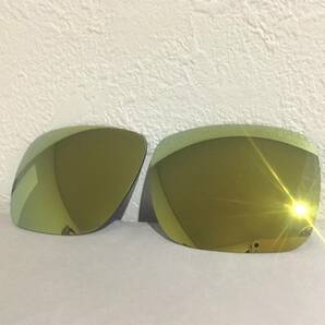 交換用レンズ 24K ゴールド 偏光 OAKLEY HOLBROOK GOLD オークリー ホルブルック メガネ拭き付の画像3