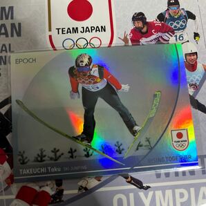 WINTER OLYMPIANS【竹内択】99枚限定 ホログラム版：A REGULAR PARALLEL EPOCH 2024 TEAM JAPAN オフィシャルトレカの画像1