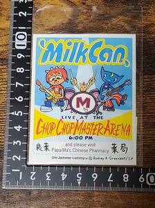 ウンジャマラミー　MilkCan　ステッカー