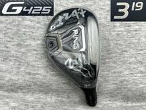 CT247 ツアー支給品 WRX PROTO 2021 PING G425 HYBRID #3 19° (リアル 19.25°) スペックシート付き TOUR ISSUE_画像1