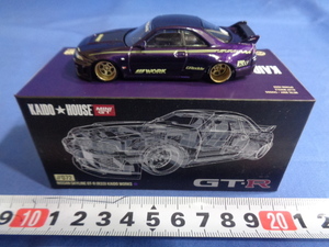 '■KAIDO HOUSE　街道ハウス　MINIGT　０７２　日産スカイラインGT-R　R33　カイドーワークス