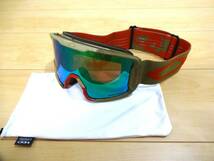 ☆ 良品 OAKLEY LINE MINER L アジアンフィット ソフトケース付き ☆ オークリー ラインマイナー_画像1