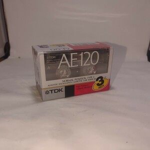 TDK 音楽用 カセットテープ 3本セット AE 120分 微粒子磁性体採用 AE-120X3K