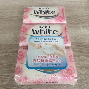 花王石鹸ホワイト　アロマティック・ローズの香り　130g 3個セット