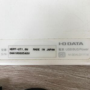USB 3.0/2.0対応ポータブルハードディスク「超高速カクうすLite」ioデータ　HDPF-UT1.0W 1000GB