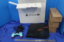 T3040★★同梱不可★★PS4 本体 PlayStation4 Pro モンハン MONSTER HUNTER WORLD LIOLAEUS EDITION 訳あり_画像6