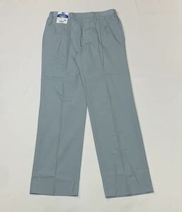 (未使用) XEBEC ジーベック // (春夏) 吸汗加工 ウエストサイドゴム ツータック パンツ・スラックス・大きいサイズ 4L (102〜112cm)