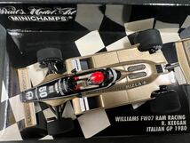 ミニチャンプス pma 1/43 400800050 ウイリアムズ FW07 ＃５０ ルパート・キーガン 1980 イタリアGP _画像3