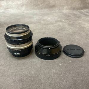 動作未確認 日本光学 レンズ NIKKOR-S AUTO 1:1.4 f=50mm NIPPON KOGAKU JAPAN NIKON ニコン ジャンク品