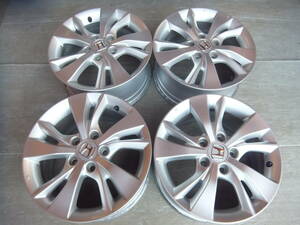 【ホンダ】ヴェゼル 純正アルミホイール 16x7J 5-114.3 +55 ハブ64☆4本セット 40312 検)VEZEL