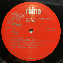 VA / Rockin' Christmas The 50's [Rhino Records RNLP 066] US盤_画像4