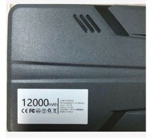 エンジンスターター 12V 12000mAh ジャンプスターター(緊急起動器)　ブラック！_画像10