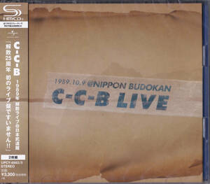 [国内盤CD] C-C-B/1989年 解散ライブ @日本武道館 「解散25周年 初のライブ盤ですいません!!」 [2枚組]