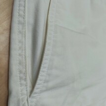 2403035 POLO RALPH LAUREN ポロラルフローレン CLASSIC FIT6 ロゴ刺繍 紺ポニー ワンポイント ショート ハーフパンツ 白 M クリーニング済_画像9