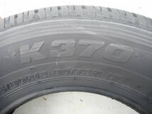 未使用　ブリヂストン　K370　145/80R12　LT　80/78N　6PR相当　4本セット　箱バン　軽トラ　ハイゼット　キャリー　エブリィ　　⑦_画像4