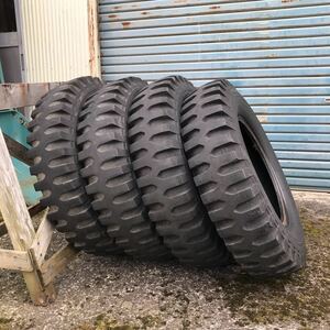 DUNLOP 7.00-16 ゲタ山　4本セット　三菱ジープ　