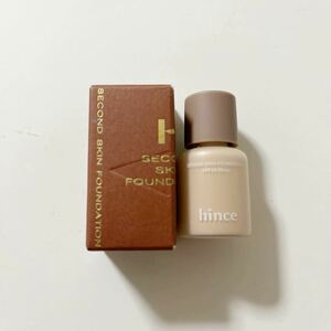 hince・セカンドスキンファンデーション・リキッドファンデーション・15・清らかで華やかなピンクシェード・6ml・ミニサイズ