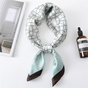 [C-115] new goods lady's square 70cm scarf to coil person neck origin stylish decoration spring summer silk style stole back scarf 