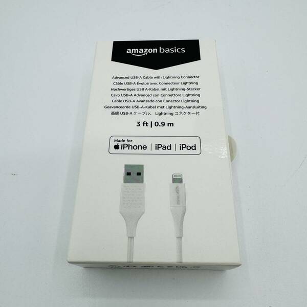 新品未使用 iPhone 充電器 ライトニングケーブル　Lightning USB ケーブル 0.9m iPhone対応 / Apple MFi認証 ipad ipod