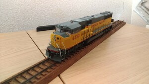 鉄道模型 HOゲージBACHMANN「UNIONPACIFIC6332」SpectrumDCCサウンドON.BOARD一部破損