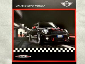 【希少/カタログ】ミニ ジョンクーパーワークスGP/BMW MINI JOHN COOPER WORKS GP./R56 JCW/2012年7月