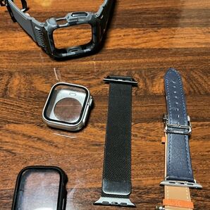 【超美品・保証有】 Apple Watch Series9 Cellular 45mm ミッドナイトアルミニウム スポーツバンド MRMD3J/A A2984 バッテリ-100％の画像10