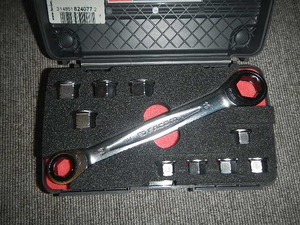 FACOM 464.J1PB Gear Wrench комплект не использовался товар 