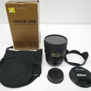 [即日発送]☆良品☆ Nikon ニコン AF-S NIKKOR 18-35mm 3.5-4.5G 超広角レンズ フルサイズ 一眼レフ 361の画像1