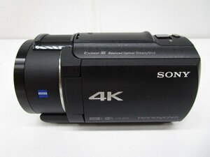 [即日発送]☆ジャンク☆ SONY ソニー FDR-AX45 4Kビデオカメラ 64GB 本体のみ　付属品なし ブラック 現状品 341