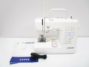 [即日発送]☆ジャンク☆ JAGUAR　ジャガー　コンピューターミシン　MK-1　家庭用　電子ミシン　裁縫　手芸　ホワイト　現状品　331