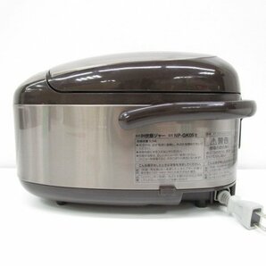 [即日発送]★良品★ ZOJIRUSHI 象印 極め炊き IH炊飯ジャー NP-GK05-XT 3合炊き 炊飯容量0.54L ステンレスブラウン 2022年製 331の画像2