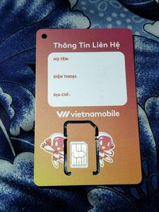 VIETNAMOBILE SIMカード1日5GB 30日用 ② ベトナム旅行に