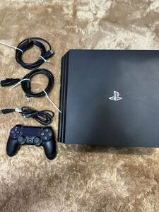 プレイステーション4Pro CUH-7000B ジェット ブラック SONY PlayStation 完動品 初期化済 箱なし