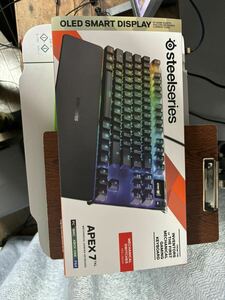 SteelSeries Apex 7 TKL Red Switch JP 64649 （ブラック） ブランド：SteelSeries APEX（SteelSeries）