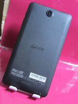 ジャンク acer ICONIA Tablet a6004　b1-780　os:6　7型　タブレット　黒　初期化済み　8-6351_画像3
