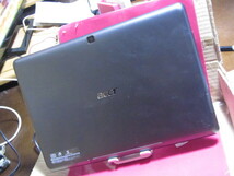 ジャンク acer ICONIA w500　10型　windows7　黒　不動　6-6385_画像2