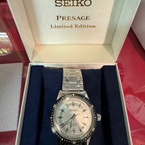新品未使用　セイコー プレザージュ 自動巻き メカニカル クロノグラフ60周年記念限定 腕時計 メンズ SARY235 