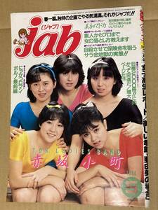 jab ジャブ 1984年5月号◆赤坂小町(プリンセス プリンセス) 美加マドカ 他