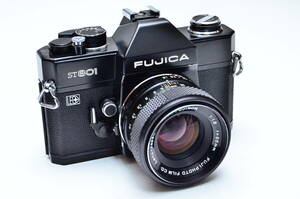 FUJICA ST801 Black FUJINON 55ｍm F1.8付