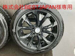 WALD 22inchAW 4本セット 285/45R22YOKOHAMAタイヤ