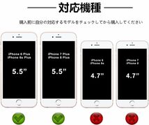3枚組 iphone 6s plus 強化ガラスフィルム apple iphone6splus 平面保護 アイフォンシックスエスプラス 破損保障あり 6s+_画像8