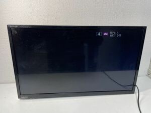 TOSHIBA 東芝　液晶テレビ 24S22 REGZA レグザ　24V型　2019年製　mini B-CASカードあり　リモコンなし　家電　映像機器